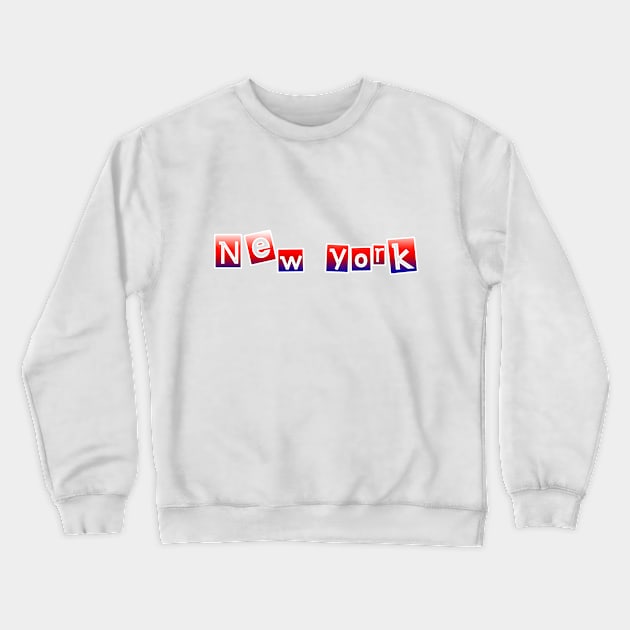 New york Crewneck Sweatshirt by sarahnash